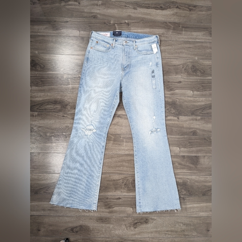 Gap '70s Flare High Rise Jeans Size 32 14